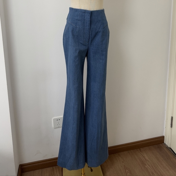 Veronica Beard Frenkle Denim Pant - Picture 10 of 16